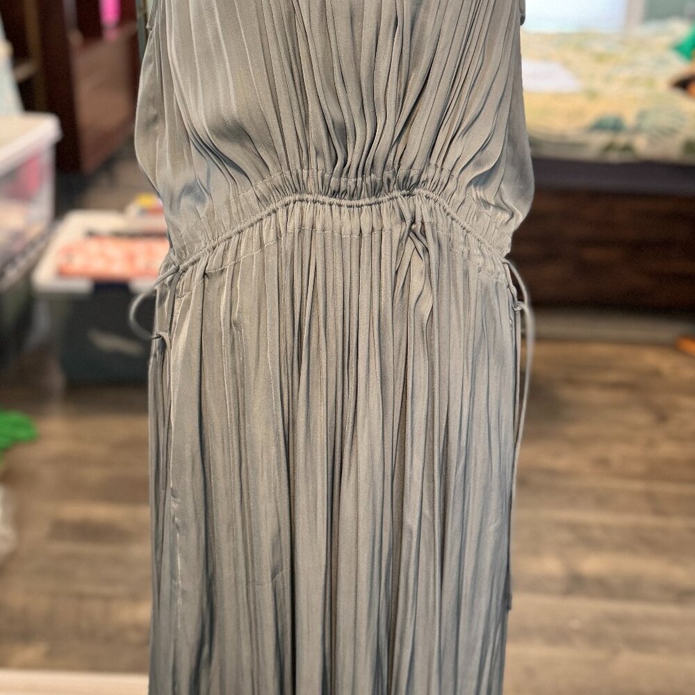 Modern Citizen | Aileen Pleated Tie Shoulder Dress - XL